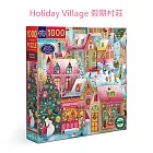 eeBoo 1000片拼圖 - 假期村莊 (Holiday Village 1000 Piece Puzzle) (聖誕節Christmas)