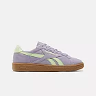 Reebok Club C Grounds Uk [100207963]女 運動 休閒鞋 低調 奢華 絨面革 紫綠