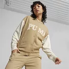 PUMA 女 基本系列Puma Squad棒球外套(F)-67790283 XS 卡其色