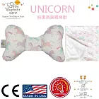 Baby Elephant Ears – 護頸枕+毛毯組  Unicorn 獨角獸