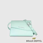 【BRAUN BUFFEL 德國小金牛】台灣總代理 阿格瑪 小斜背包-湖水藍/BF826-11-ABL