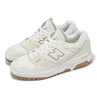 New Balance 休閒鞋 550 女鞋 海鹽 亞麻 米白 爆裂紋 膠底 復古 NB BBW550TB-B