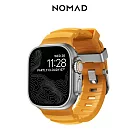 美國NOMAD Apple Watch專用硬悍FKM橡膠錶帶-49/46/45/44/42mm- 熔炎黃