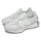 New Balance 休閒鞋 327 女鞋 男鞋 淺灰 白 麂皮 緩衝 復古 低筒 情侶鞋 NB WS327MT-B