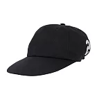GUCCI 白色Logo 棉質棒球帽 (黑色) L