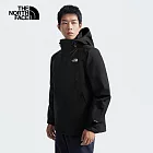 The North Face M MTN LIFESTYLE DOWN TRI JACKET - AP 男兩件式外套-NF0A81QSJK3 2XL 黑色