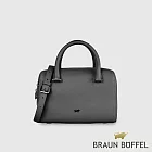 【BRAUN BUFFEL 德國小金牛】台灣總代理 依雅娜 小波士頓包-黑色/BF853-35-BK