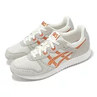 Asics 休閒鞋 Lyte Classic 男鞋 灰 橘 麂皮 拼接 復古 亞瑟士 1201A477201