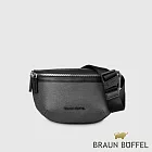 【BRAUN BUFFEL 德國小金牛】台灣總代理 尼姆斯 腰胸包-黑色/BF549-06-BK