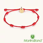 MANTRABAND 美國悄悄話 七脈輪防禦力腳鍊 幸運7繩結紅色腳鍊