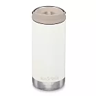 美國Klean Kanteen TK Wide寬口不鏽鋼保溫瓶355ml-奶油白