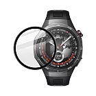 Imak HUAWEI Watch GT 5 / GT 5 Pro （46mm） （黑色款/彩色款） 手錶保護膜 -GT 5 Pro-透明黑邊(黑)