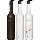 【U】O’right歐萊德-咖啡因洗髮精 1000mL+茶樹洗髮精 1000mL+桃花豐盈洗髮精 1000mL