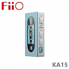 FIIO KA15 隨身型解碼耳機轉換器 雙CS43198加雙運算放大器 公司貨保固一年 天空藍