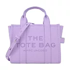 MARC JACOBS THE LEATHER MINI TOTE 皮革兩用托特包-迷你/ 紫