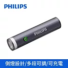 【Philips 飛利浦】400流明IP44 照明燈多功能強光手電筒 登山/露營/居家/地震/Type C充電(SFL1188)