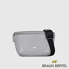 【BRAUN BUFFEL 德國小金牛】台灣總代理 羅根 腰胸包-石灰白/BF548-07-CGY