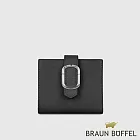 【BRAUN BUFFEL 德國小金牛】台灣總代理 瑟魯爾-A 6卡兩折短夾-黑色/BF845-404-BK