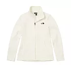 The North Face W TKA200 FULL ZIP JACKET - AP 女刷毛外套-NF0A88RQQLI L 白色