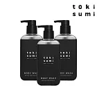 【toki sumi】黑皂液 天然液態皂 Black Soap 420ml 3入組(敏感肌適用)