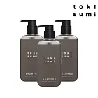 【toki sumi】死海淨髮泥 洗髮精 Black Mud 420mlx3入組(敏感頭皮適用)