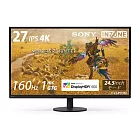 SONY 27型 SDM-27U9M2 電競螢幕 INZONE M9 II 4K IPS/160Hz/1ms