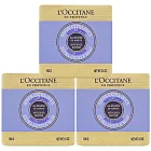 LOCCITANE 歐舒丹 乳油木薰衣草皂 100g*3 (百貨專櫃貨)