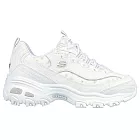 Skechers D’lites [896180WHT] 女 運動鞋 休閒鞋 老爹鞋 小花 舒適 百搭 白