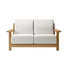 【MUJI 無印良品】木製沙發 本體/聚氨酯獨立筒/2人座寬148*深96*高82.5cm