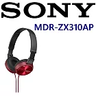 SONY MDR-ZX310AP  附耳麥IOS. 安卓適用 潮流隨型 耳罩式耳機 3色.公司貨保固一年 紅色