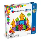 Magna-Tiles® microMAGS磁力片-46片套組(迷你磁力片+一般磁力片)