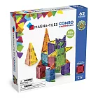 Magna-Tiles® microMAGS磁力片-62片套組(迷你磁力片+一般磁力片)