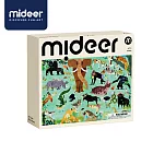 《MiDeer》-- 學習拼圖-非洲動物(126pcs) ☆