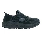 Skechers Max Cushioning Elite Sr [200231WBLK] 男 工作鞋 寬楦 止滑 黑