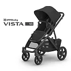 【UPPAbaby】VISTA V3王者之尊旗鑑推車-單人推車 黑色啞光 JKE