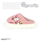 【Peanuts】史努比Snoopy貼布繡厚底止滑泡泡氣墊拖鞋-2雙組 (多款選)_ 26cm 開心趣