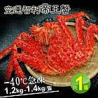 【優鮮配】熟凍智利帝王蟹1隻(1.2-1.4kg/隻)免運組