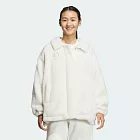 ADIDAS LOUNGE BOA JKT 女刷毛外套-JJ3575 L 白色