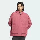 ADIDAS MOUNTAIN PARKA 女連帽外套-JG3811 L 粉紅色