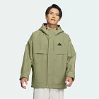 ADIDAS TH WARM JKT 男連帽外套-JI6842 L 綠色