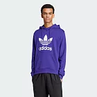 ADIDAS TREFOIL HOODY 男連帽上衣-IZ2362 L 紫色