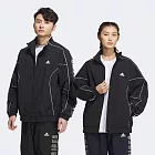 ADIDAS WORD WOVEN JKT 男女休閒外套-JH1023 3XL 黑色