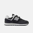 New Balance 574 系列 中大童 休閒鞋 -PV574ESJ-W 19 黑色