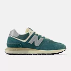 New Balance 574 系列 男女休閒鞋 -U574LGMG-D US5 綠色