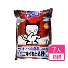 日本LION 強效除臭貓砂/紙砂 7L 箱購  _ 強效除臭(七歲以上適用)