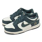 Nike 童鞋 Dunk Low PS 中童 休閒鞋 深綠 金 Deep Jungle FB9108-301