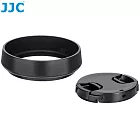 JJC副廠Leica Q Lens Hood相容徠卡原廠Q遮光罩LH-Q3太陽罩(亦適萊卡Q1,Q2,Q2 Monochrom,Q3 43,Q-P,Typ 116) 黑色