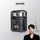 【 yoose 有色】ICE 全透明隨身電動刮鬍刀「王一博同款」- 透明灰 黑色