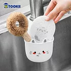 【UTOOKII】貓咪造型扣掛式矽膠瀝水籃