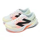 New Balance 競速跑鞋 FuelCell Rebel V4 D 女鞋 寬楦 白黑橘 輕量 運動鞋 NB WFCXCN4-D